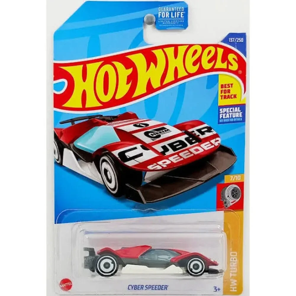Hot Wheels Cyber Speeder HW Turbo 7/10 137/250 - Assorted